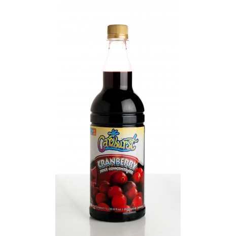 CARIBURST CRANBERRY JUICE C/TRATE 1LT