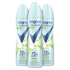 DEGREE DRY SPRAY ( APPLE & GARDENIA) 107G