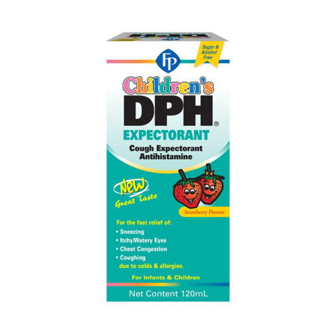 FP CHILDREN DPH EXPECTORANT STRAWBERRY 120ML