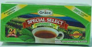 GRACE SPECIAL SELECT PEPPER MINT TEA 24 BAG
