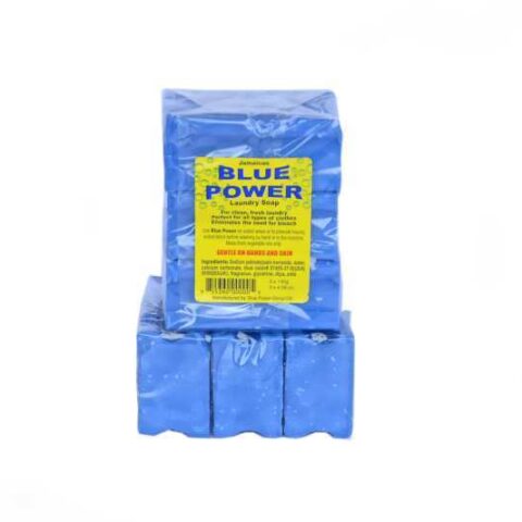 BLUE POWER LAUNDRY SOAP WRAPPED 130G