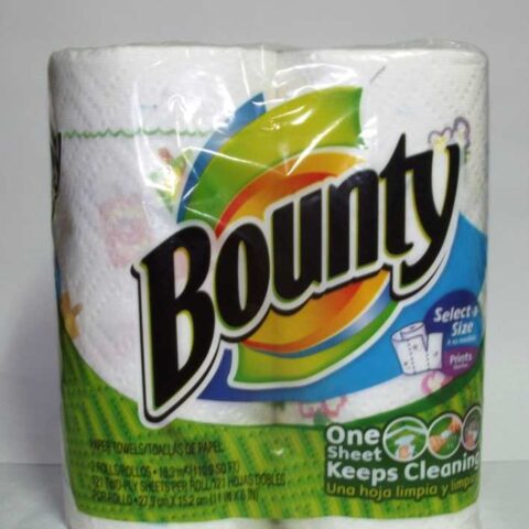 BOUNTY HAND TOWEL SELECT-A-SIZE PRINTS 2’S