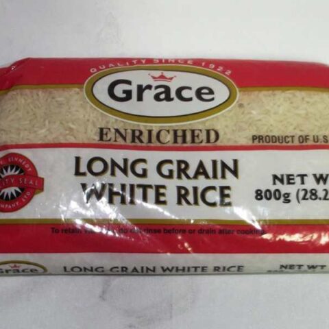 GRACE LONG GRAIN WHITE RICE 800G