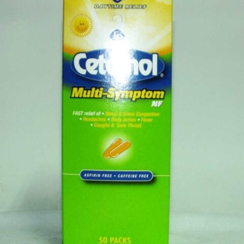CETAMOL M/SYMPTON D/TIME RELIEF 50X2
