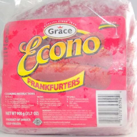 GRACE ECONO FRANKS REG 900G