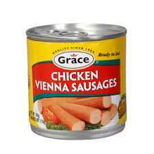 GRACE CHICKEN VIENNA SAUSAGE 140G