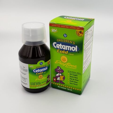 CETAMOL CHILDREN’S COLD MEDICINE NON-DROWSY 120ml