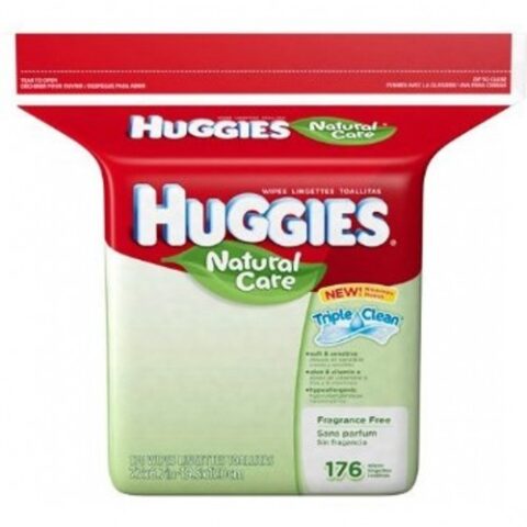 HUGGIES NATURAL CARE B/WIPES 176