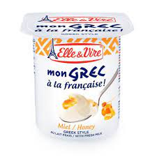 ELLE & VIRE MON GREC HONEY YOGURT 125G