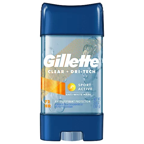 GILLETTE CLEAR GEL SPORT ACTIVE 3.8oz