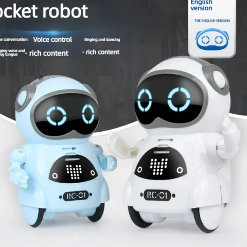 Children’s Robot Can Talk Interactive Dialogue Voice Recognition Recording Singing and Dancing Storytelling Mini Smart Robot Toy