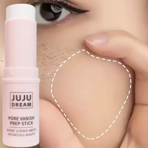 Pore Vanish Primer Stick – Pore Blurring, Portable Pre-Makeup Stick, Smooth Skin for Daily Makeup Face Primer Stick