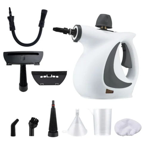 Pressurized Handheld Steam Cleaner for Home – Portable Multi-purpose High Pressure Deep Multi-surface Cleaning Steamer Machine