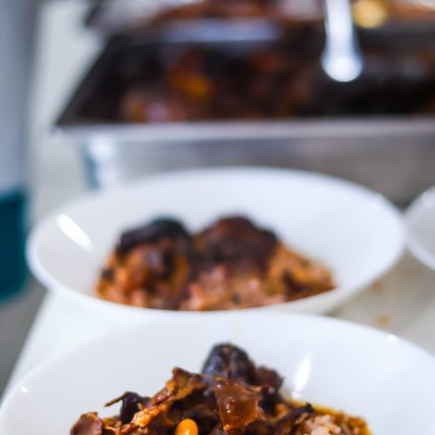 Oxtail with Rice & Peas