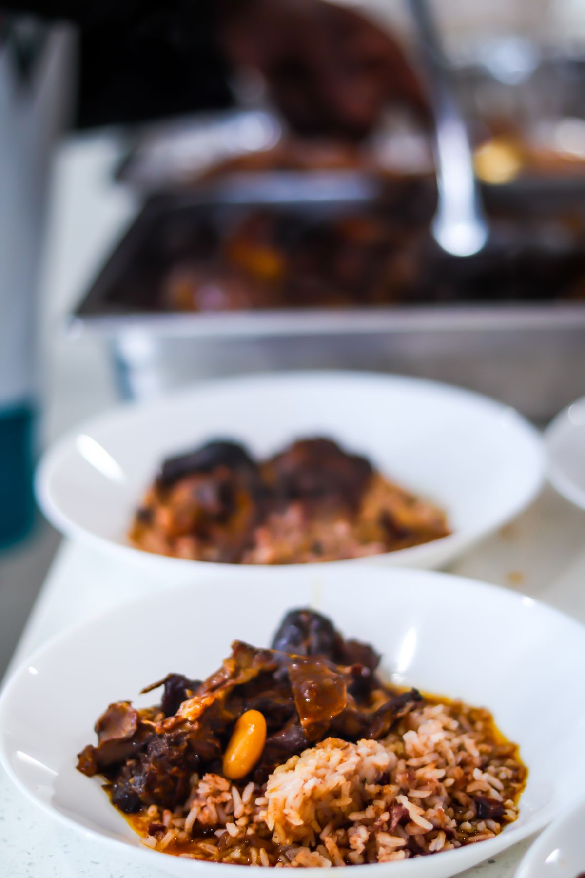 Oxtail with Rice & Peas