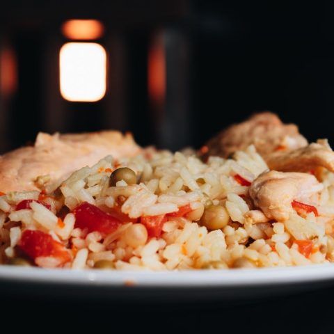 Rice & Peas with Chicken