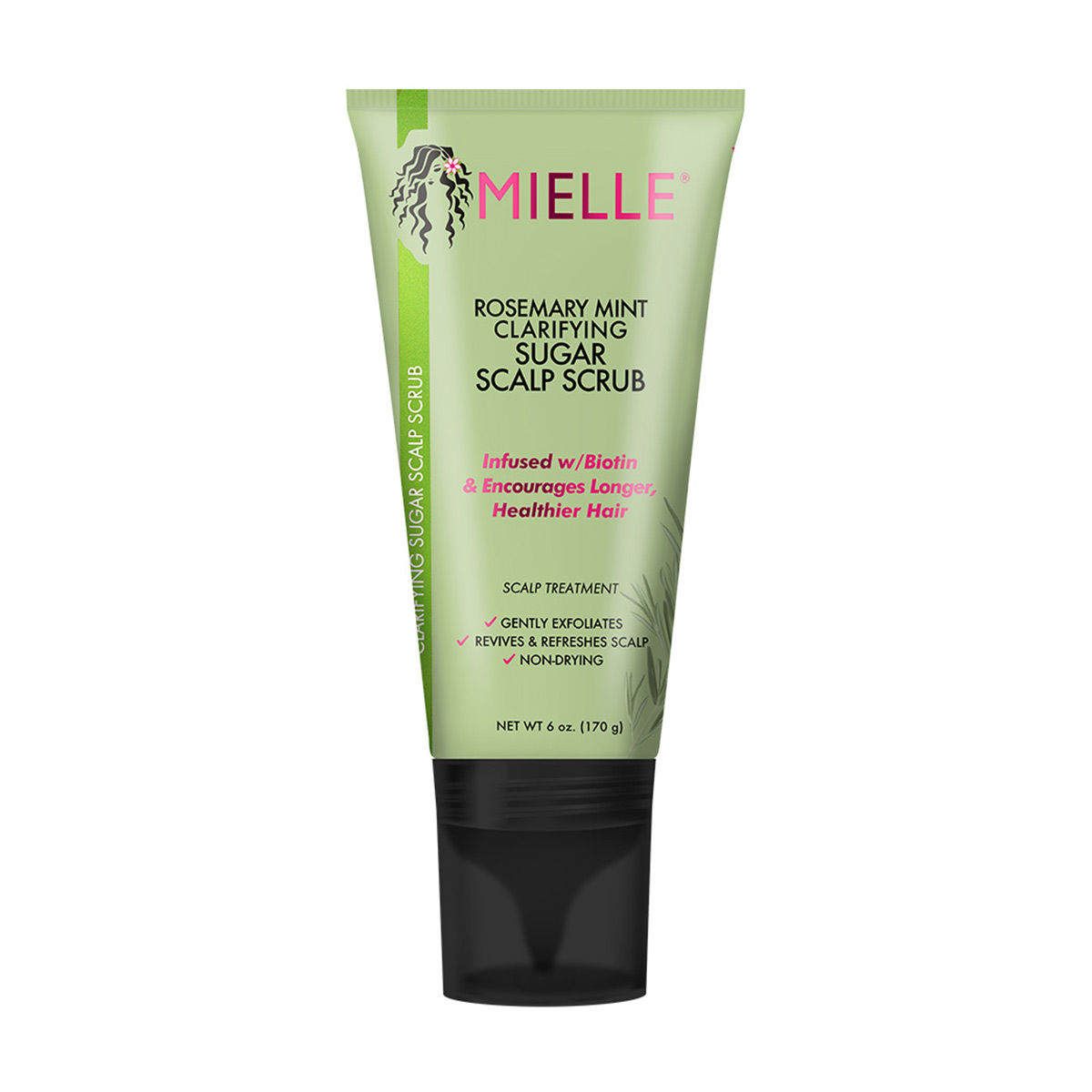 Mielle Rosemary Mint Clarifying Sugar Scalp Scrub, 6 fl. oz.