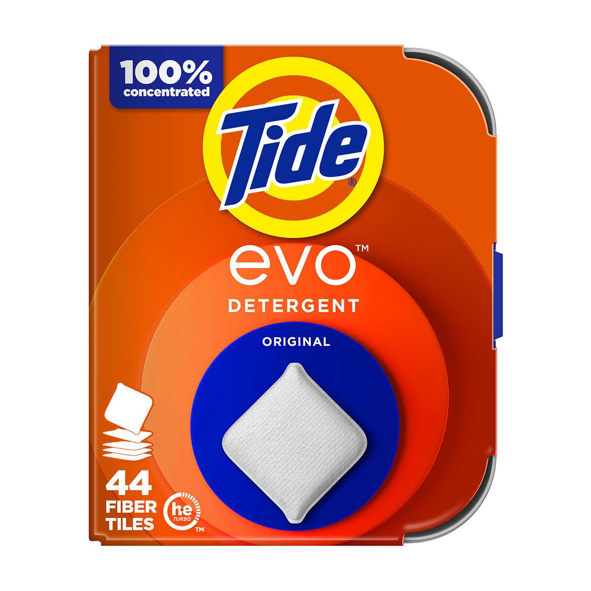 Tide evo Laundry Detergent Tiles, 44 CT, Original Scent,  Laundry Sheet