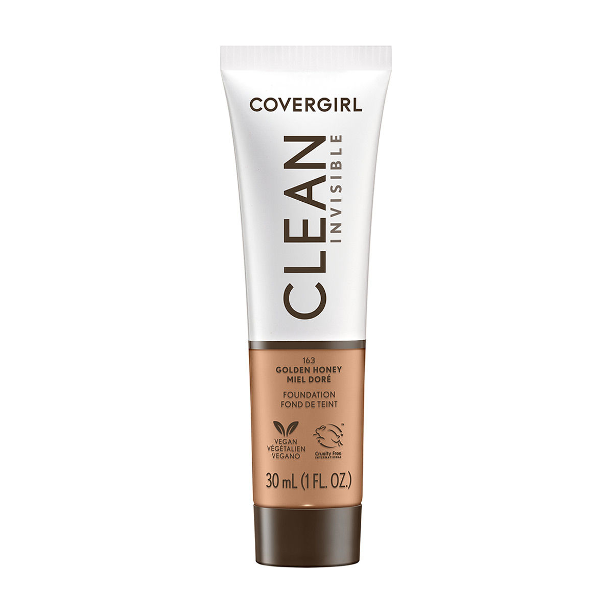 CoverGirl Clean Invisible Foundation, Golden Honey, 1 oz