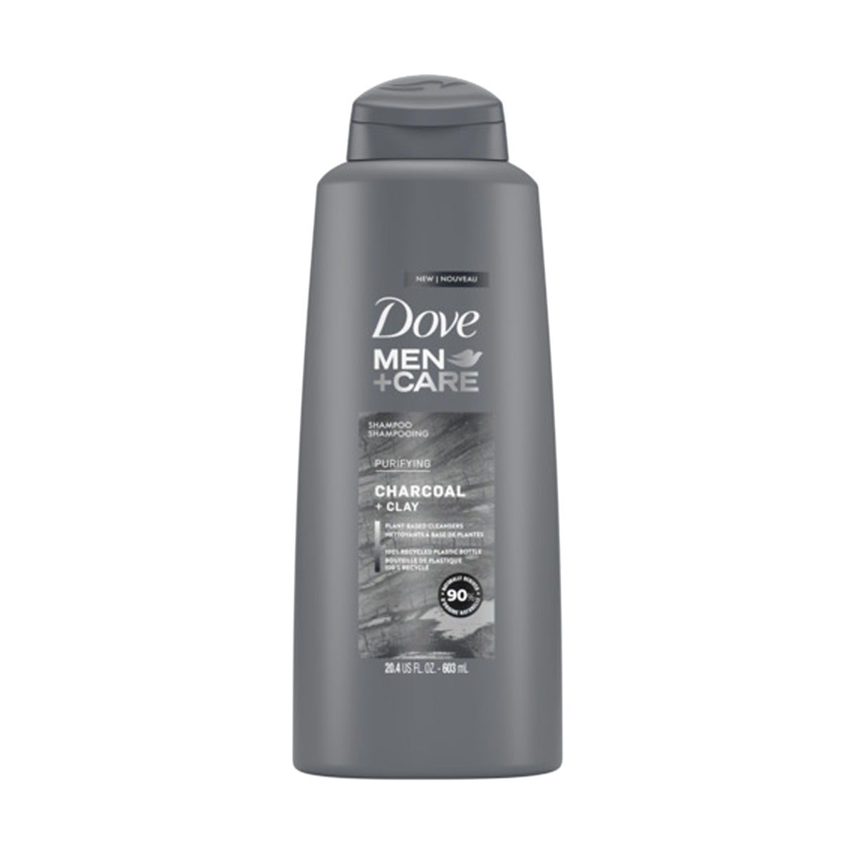 Dove Men + Care Shampoo - Charcoal & Clay, 20.4 fl oz
