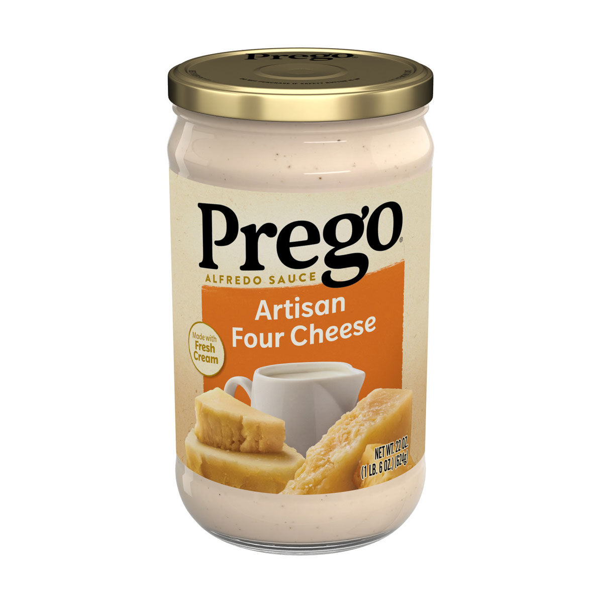 Prego Four Cheese Alfredo Pasta Sauce, 22 oz