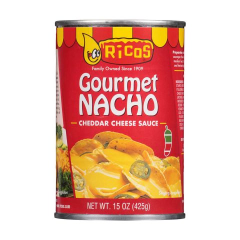 Ricos Gourmet Nacho Cheddar Cheese Sauce, Medium, 15 oz