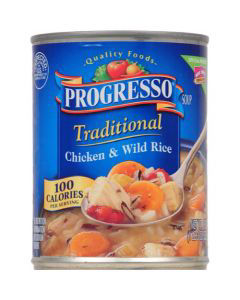 Progresso Canned Traditional Soup, Chicken & Wild Rice, 19 oz
