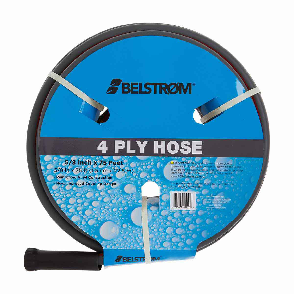 Belstrom 4 Ply Hose, 5/8 in x 75 ft - Assorted