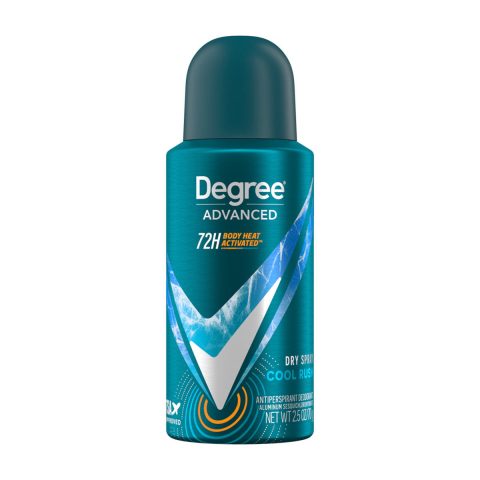 Degree Men Cool Rush Antiperspirant Deodorant Dry Spray, 2.5 oz