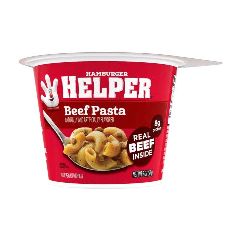 Hamburger Helper Beef Pasta Meal Cup, 2 oz