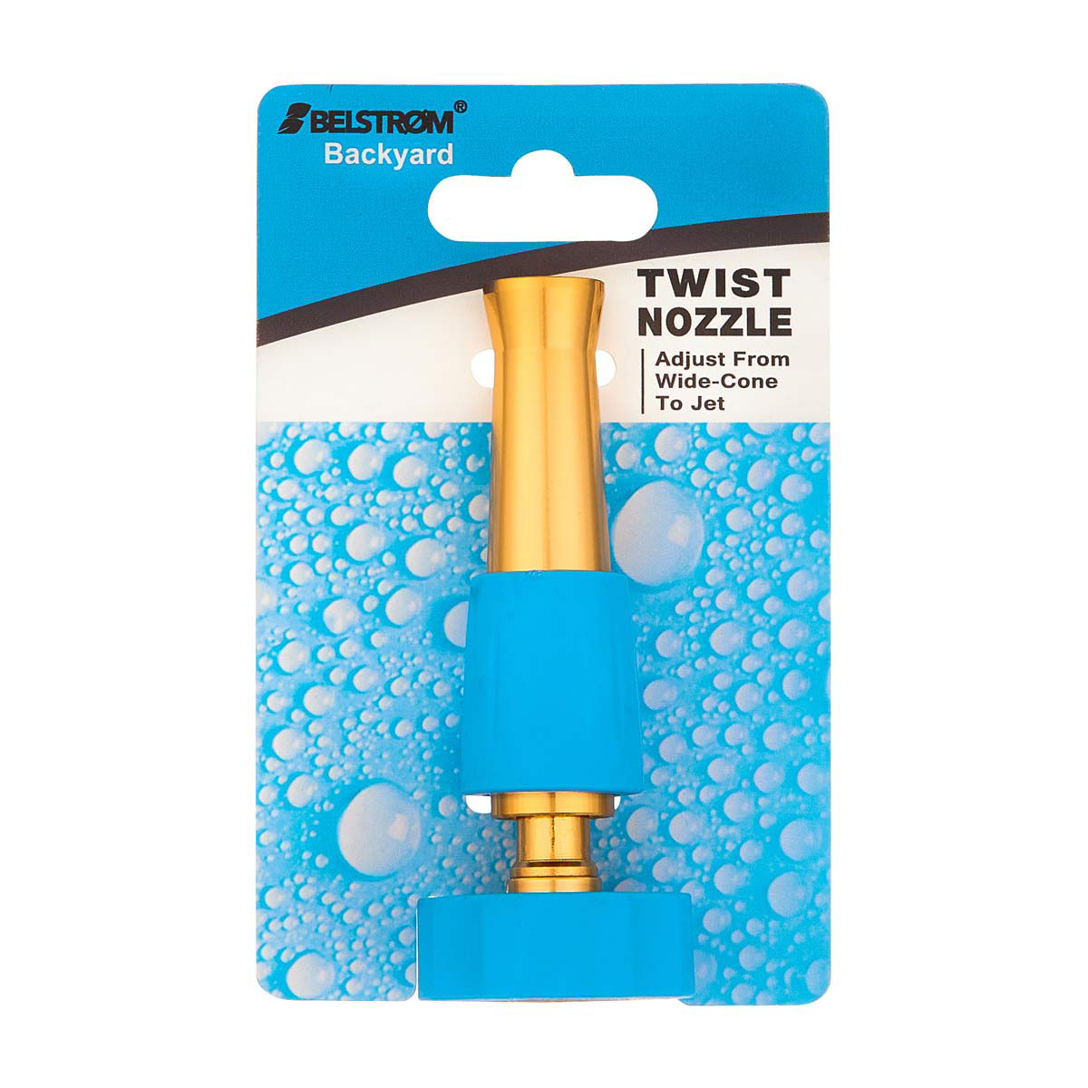 Belstrom Backyard Adjustable Garden Hose Twist Nozzle