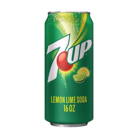 7UP Lemon Lime Soda, 16 fl oz can