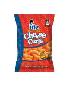 Utz Baked Cheddar Cheese Curls, 1 oz
