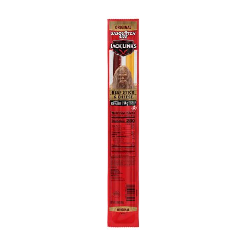 Jack Link’s Original Beef & Cheese Combo – Sasquatch Size, 2.4 oz
