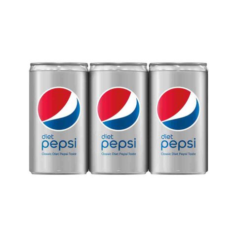 Pepsi Diet Soda Cola 7.5 Fl Oz