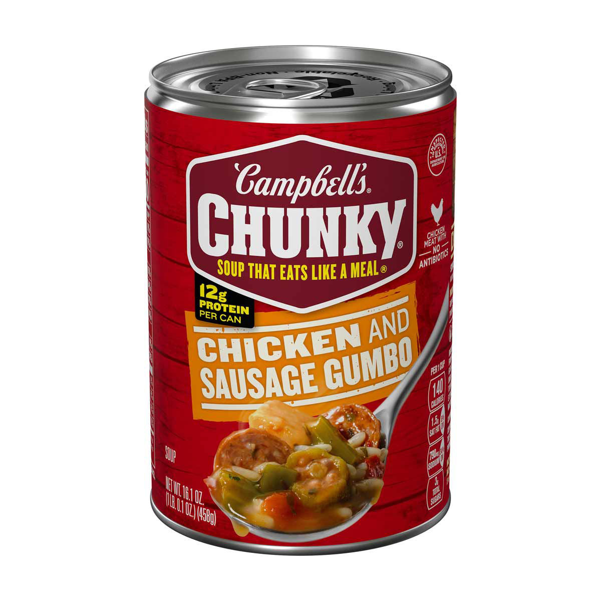 Campbell’s Chunky Chicken and Sausage Gumbo, 16.1 oz
