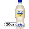 Fanta Pina Colada Soda Soft Drink Bottle, 20 fl oz