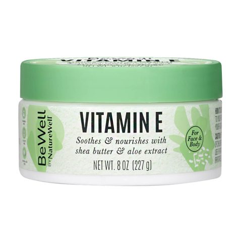 BeWell By NatureWell Vitamin E Replenishing Face and Body Cream, 8 oz