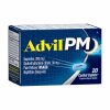 Advil PM Ibuprofen Coated Caplets 200 mg, Pain Reliever/Sleep Aid (NSAID), 20 ct