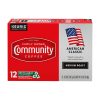 Community Coffee American Classic Coffee Pods, 12 count
