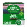 Green Mountain Coffee Roasters Dark Magic K-Cup Pods, Dark Roast, 10 ct
