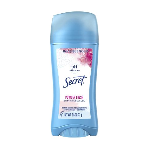 Secret Invisible Solid Antiperspirant and Deodorant, Powder Fresh, 2.6  oz