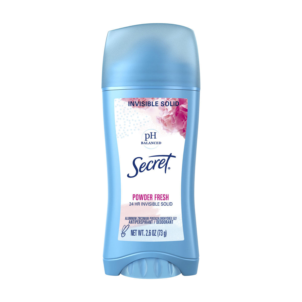 Secret Invisible Solid Antiperspirant and Deodorant, Powder Fresh, 2.6  oz