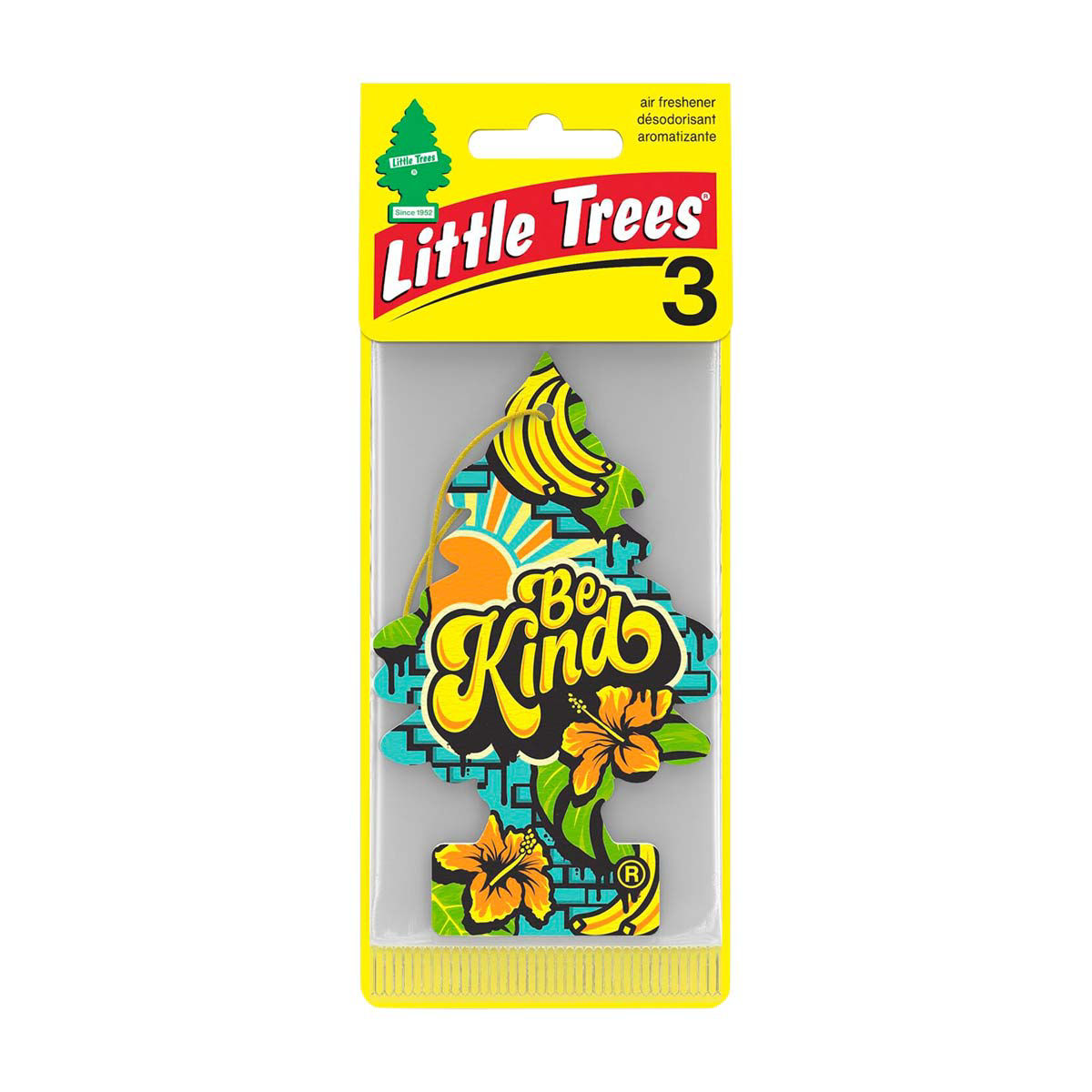 Little Trees Air Freshener, Be Kind, 3 pk