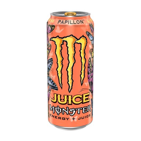 Monster Energy Drink + Juice, Papillon, 16 fl oz Can, 1 ct