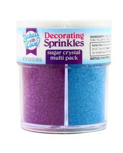 Baked with Love Multi Pack Sugar Crystals, 3.52 oz