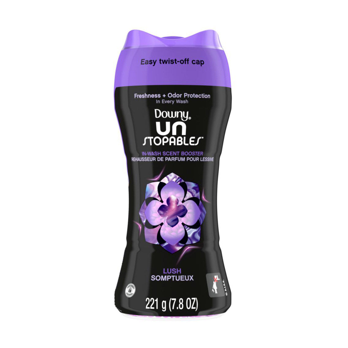 Downy Unstopables In-Wash Laundry Scent Booster Beads - Lush, 7.8 oz