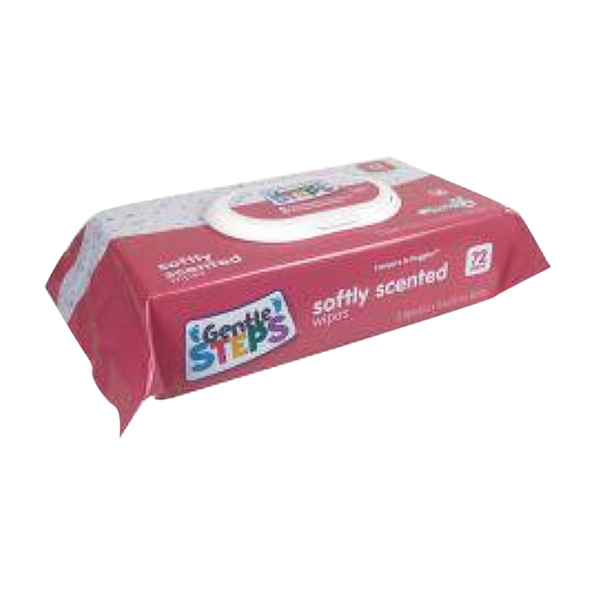 Gentle Steps Softly Scented Wipes, 72 ct
