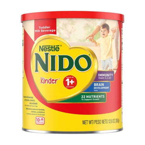Nestle NIDO Kinder 1+ Toddler Powdered Milk Beverage – Canister – Shelf Stable T