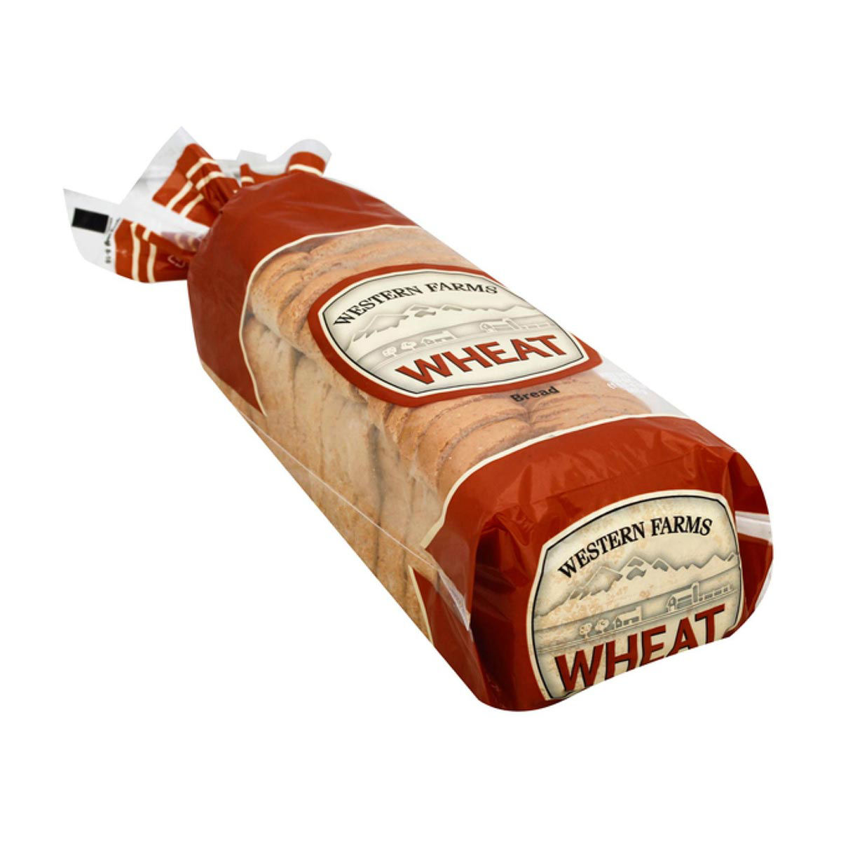 Western Farms Wheat Bread, 20 oz